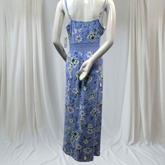 NO BOUNDRIES Plus Size Women's Super Soft Sleeveless Open Front Maxi Romper XXL - Picture 8 of 13